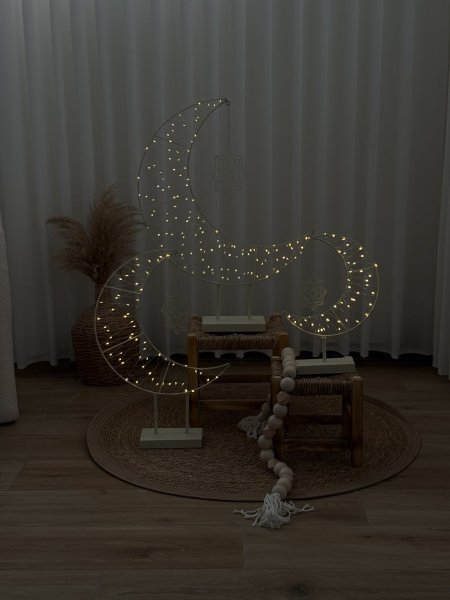 تنسيق زاوية هلال رمضانية