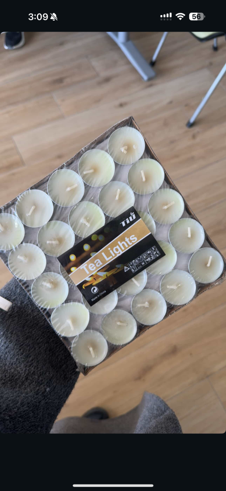 بكج شموع دائري