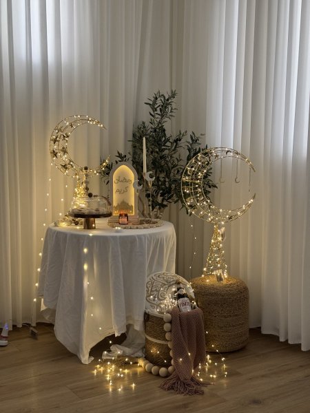 تنسيقة زاوية رمضانية