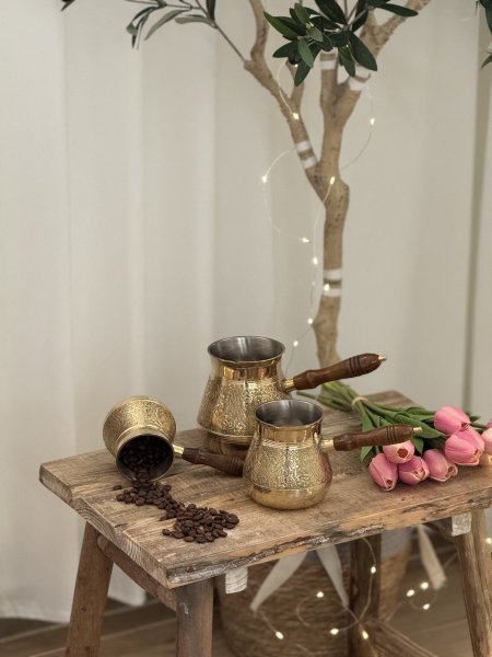 طقم ٣ غلايات نحاس (ثقيل وجودة عالية 🤩)