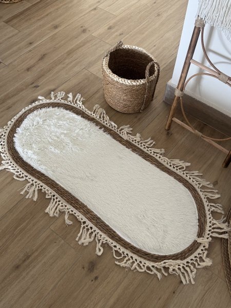 دعاسة قش (طقم بثلاث احجام )