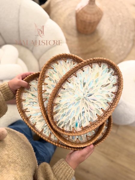 طقم صواني قش 🎀